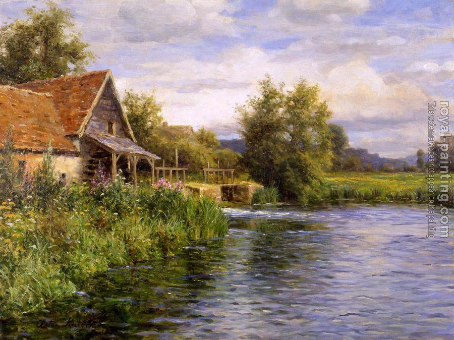 Louis Aston Knight : Cottage by the River